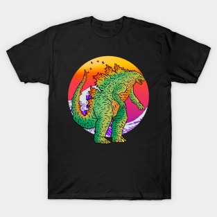 Retro godzilla T-Shirt